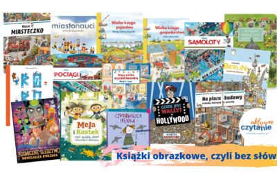 Książki obrazkowe. Silent books, picture books, wyszukiwanki