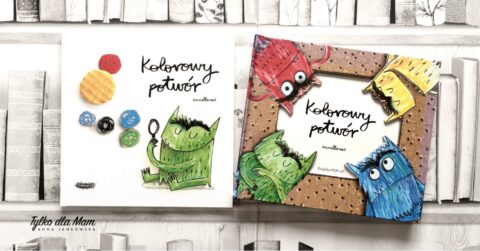 Kolorowy potwór pop up recenzja